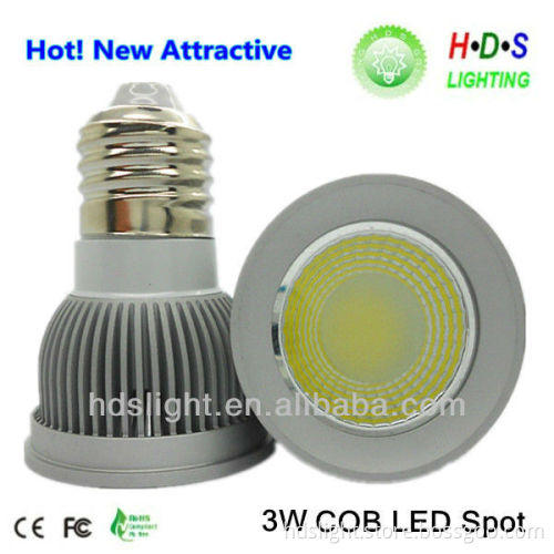 Home Appliance 110V 3W E27 Led Cob Spotlight